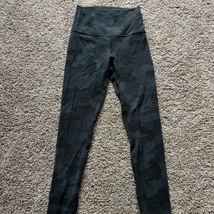Lululemon Align Leggings in Black Army